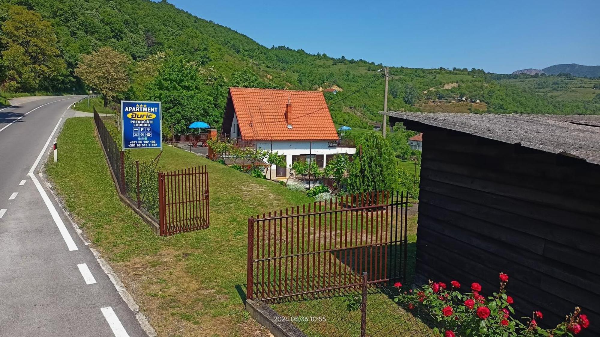 Apartman Duric Доньи-Милановац Экстерьер фото